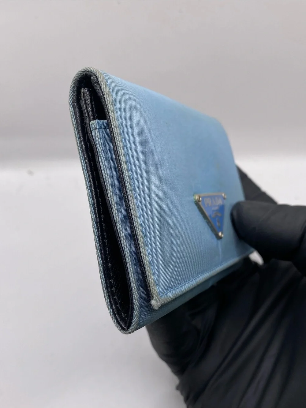 Prada Black Saffiano Leather Card Holder